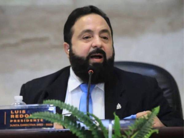 Luis Redondo, presidente del Congreso Nacional.