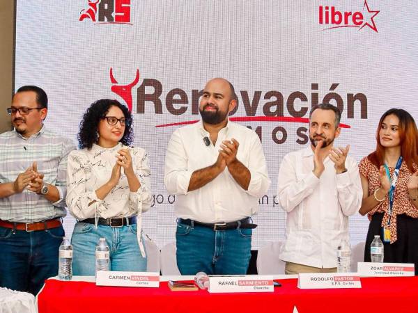 Desde Juticalpa, Olancho, el diputado Rafael Sarmiento oficializó el lanzamiento de Renovación Somos.