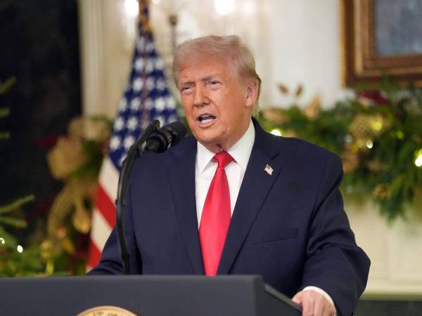 Trump arremete en Navidad contra “sinvergüenzas” que respaldaban a Epstein: “Todos son demócratas”.