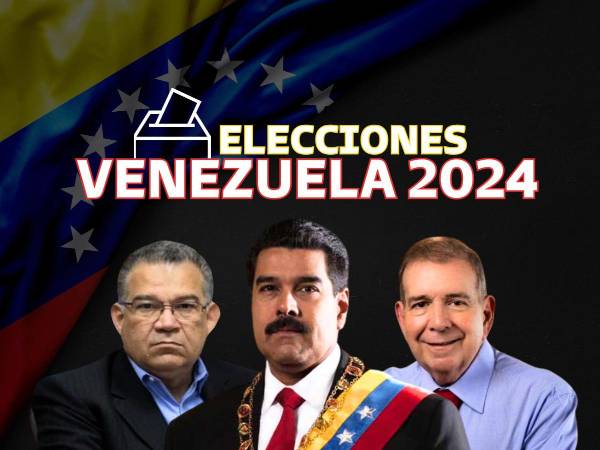 Los candidatos por la presidencia de Venezuela son: Jorge Rodríguez, Nicolás Maduro y Edmundo González Urrutia.