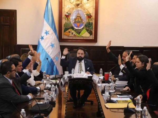 Foto del 8 de enero de 2026 donde se creó la Comisión Permanente del Congreso Nacional.