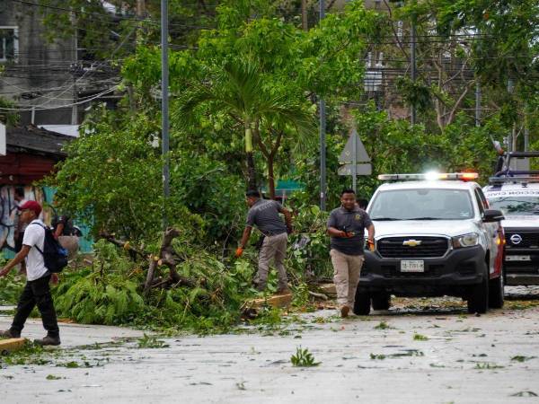 La tormenta Beryl dejó varios daños estructurales en los estados del sur de México.