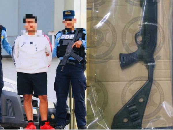 Un guardia de seguridad fue arrestado por agentes de la Dirección Policial de Investigaciones (DPI) en Tegucigalpa, luego de ser acusado de empeñar el arma de reglamento que le había sido asignada por la empresa para la que laboraba.