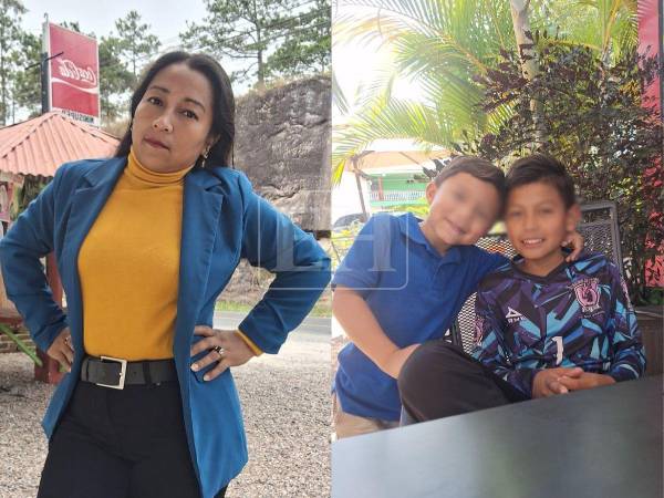 Kimber Leandro Pineda Gutiérrez, el pequeño que murió, y su hermano que logró sobrevivir, Kenneth Alejandro, crecieron con el amor incondicional de su madre.