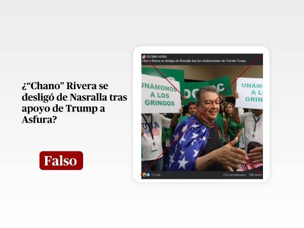 Captura de pantalla a una publicación de Facebook hecha el 27 de noviembre de 2025, adaptada a esta cartela.