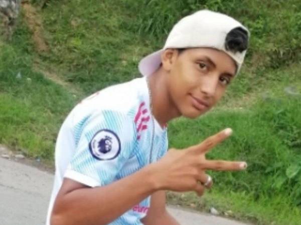 Eduardo Eliberto, de 18 años hallado muerto en la colonia Los Pinos de Tegucigalpa.