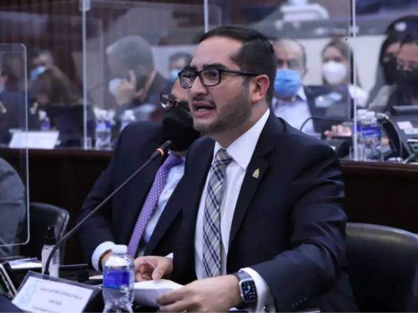 Marco Midence, diputado de la bancada del Partido Nacional.