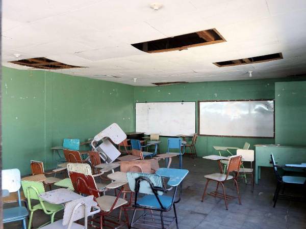 Unas 12,743 escuelas públicas de Honduras tienen índice de precariedad del 63%, según Educación.