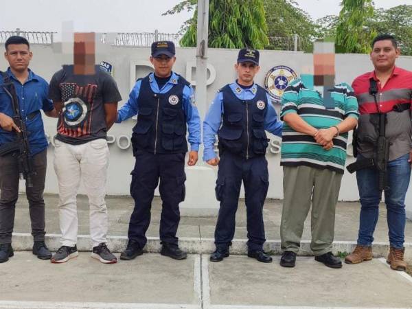 Los presuntos abusadores fueron arrestados por agentes de la DPI en el sector de Ticamaya