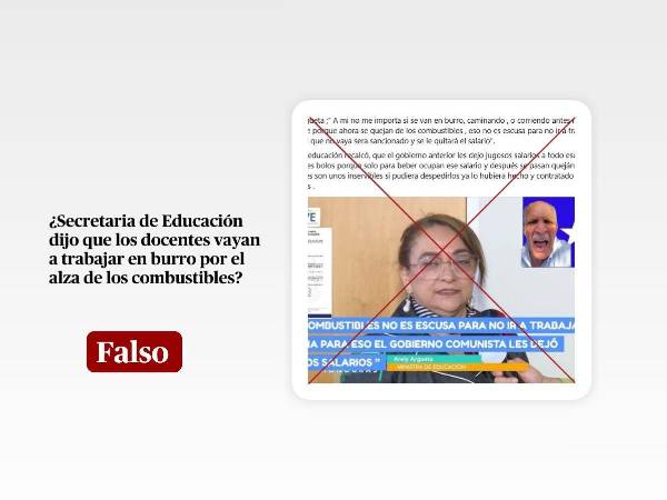 Captura de pantalla a una publicación de Facebook hecha el 7 de abril de 2026, adaptada a esta cartela.