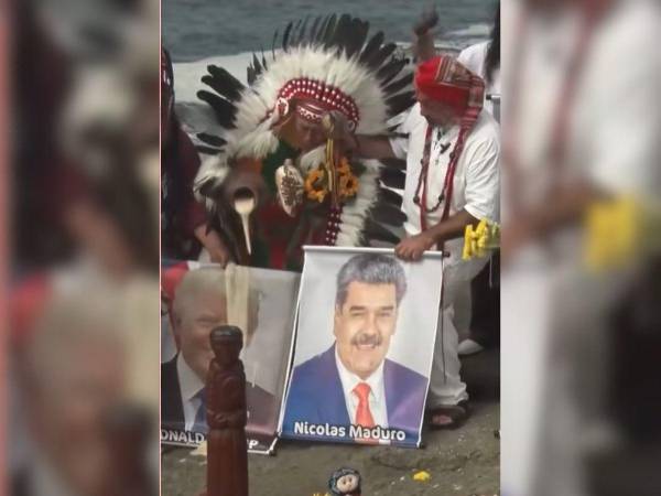 Durante un ritual de fin de año en Lima, líderes espirituales peruanos advirtieron sobre la invasión de Estados Unidos a Venezuela.
