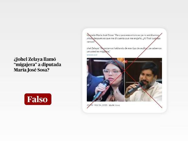 Captura de pantalla a una publicación de X hecha el 26 de marzo de 2026, adaptada a esta cartela.