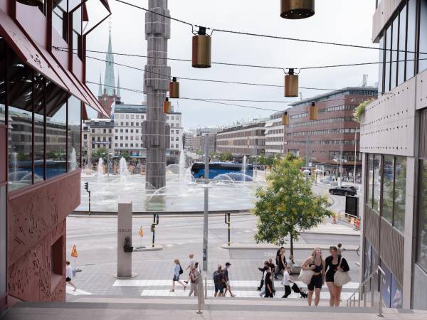 Suecia es hogar de startups como King Digital Entertainment, creador de Candy Crush. Una plaza de Estocolmo.