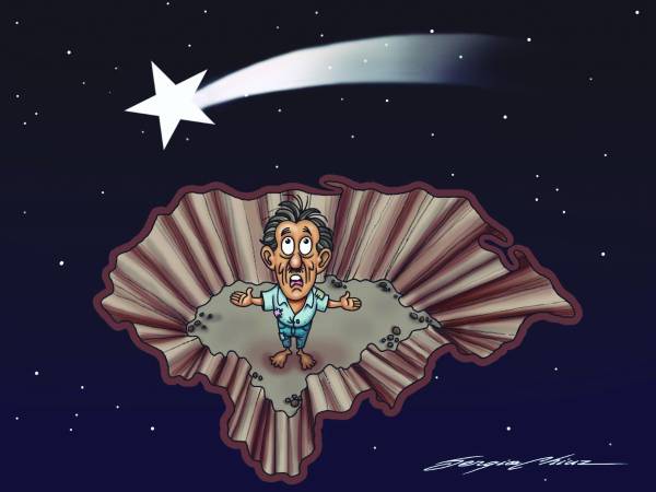 Niño Jesús, ilumina esta oscura Honduras