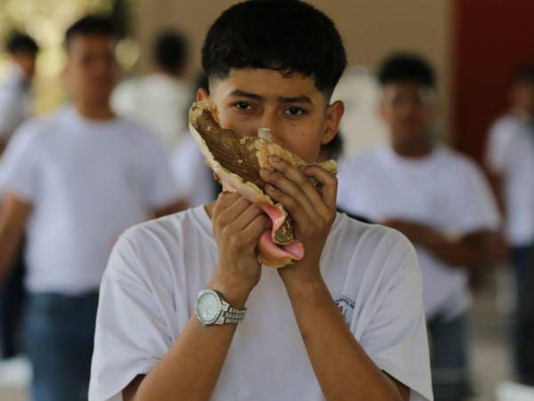 La banda de guerra del Instituto Técnico Saúl Zelaya Jiménez afina sus últimos detalles en jornadas de ensayo que iniciaron desde febrero, con miras a las celebraciones patrias del 15 de septiembre.