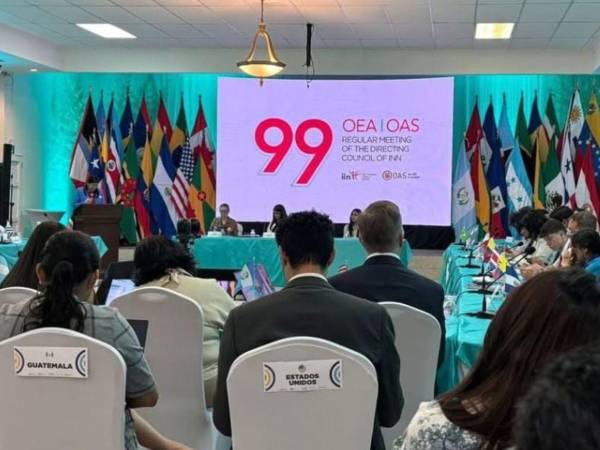 Representantes de 34 países participan en la 99 Reunión del INN-OEA en Comayagua, donde se debaten políticas regionales para fortalecer la protección de la niñez en América.