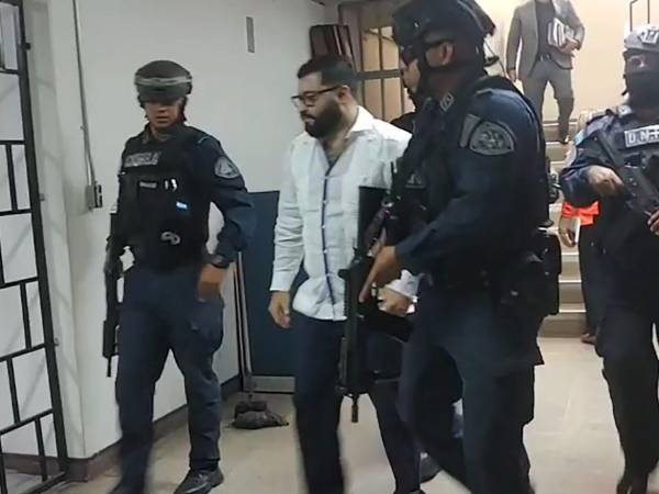 El exjuez Marco Vallecillo defendió su inocencia a lo largo del proceso incoado en su contra.