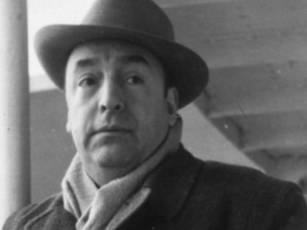 Una imagen de Neruda.