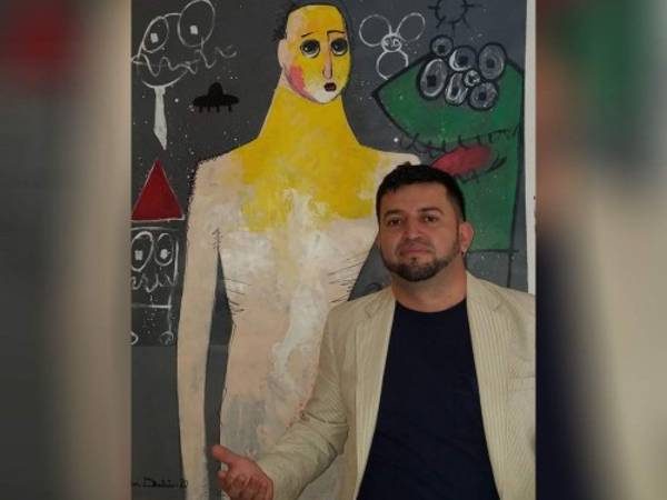 El pintor contempla la realidad actual como una demostración de la fragilidad humana.