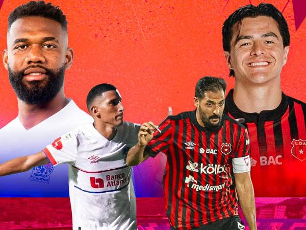 El Olimpia y Alajuelense igualaron en el partido de ida de semifinales.