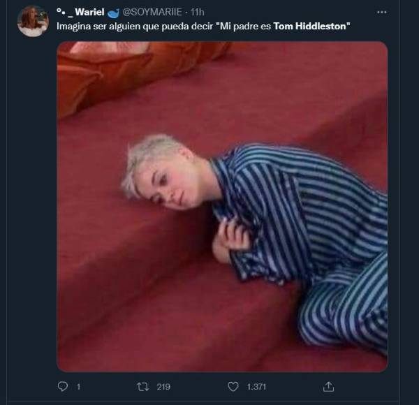 Tom Hiddleston se convertirá en padre y las redes explotan con divertidos memes de “baby Loki”