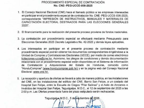 La convocatoria incluye instructivos, manuales y documentos de formación para elecciones.