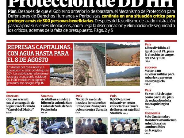 Sigue la anarquía en el Mecanismo de Protección de DD HH
