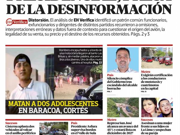 La venta del avión presidencial, presa de la desinformación