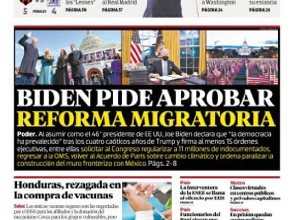 Biden pide aprobar reforma migratoria