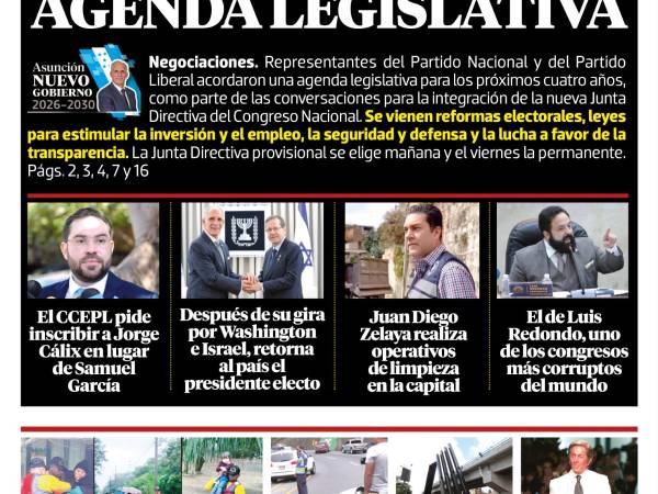 PN y PL logran acuerdo base para agenda legislativa