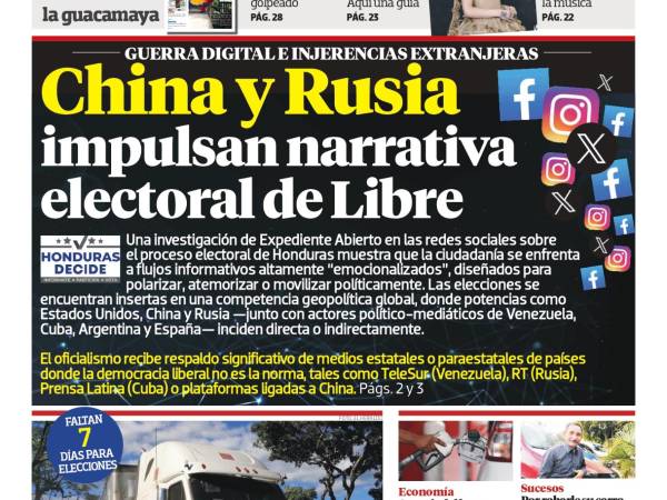 China y Rusia impulsan narrativa electoral de Libre