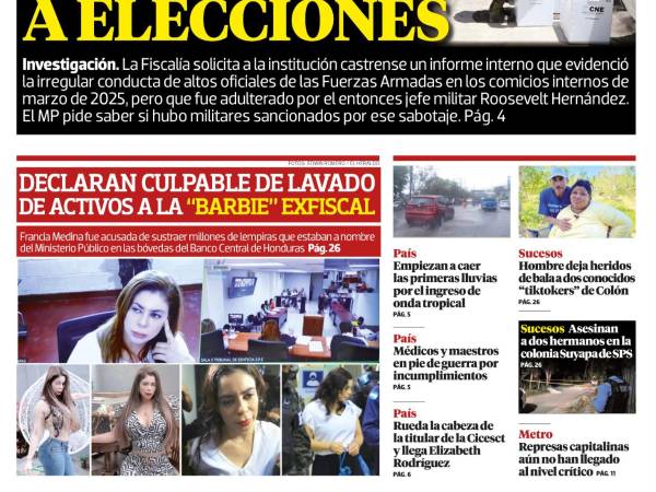 MP pide a FF AA el informe sobre sabotaje a elecciones