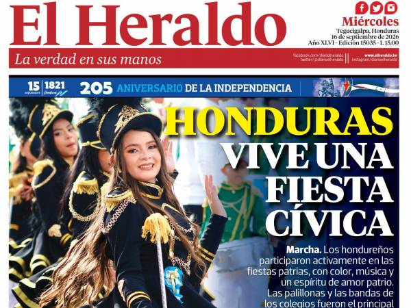 Honduras vive una fiesta cívica