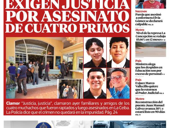 Exigen justicia por asesinato de cuatro primos