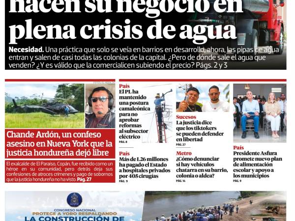 Dueños de cisternas hacen su negocio en plena crisis de agua