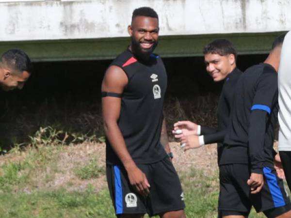 Jorge Benguché ha estado entrenando con el Olimpia previo al juego de Copa Centroamericana.