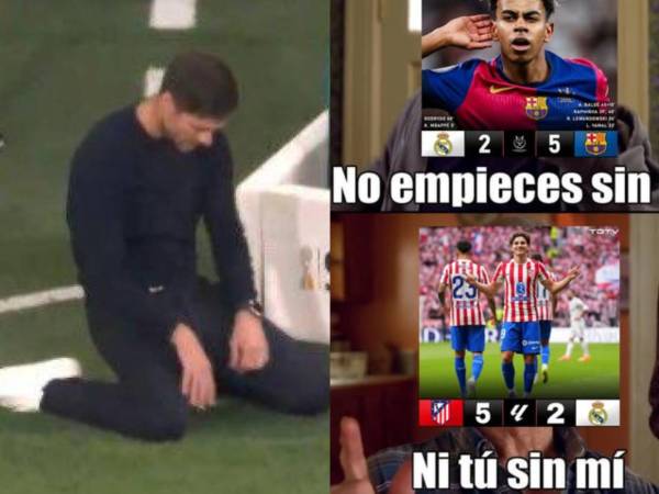 El Real Madrid fue sorprendido por el Atlético de Madrid que le recetó goleada en la séptima fecha de LaLiga y los aficionados han creado divertidos memes