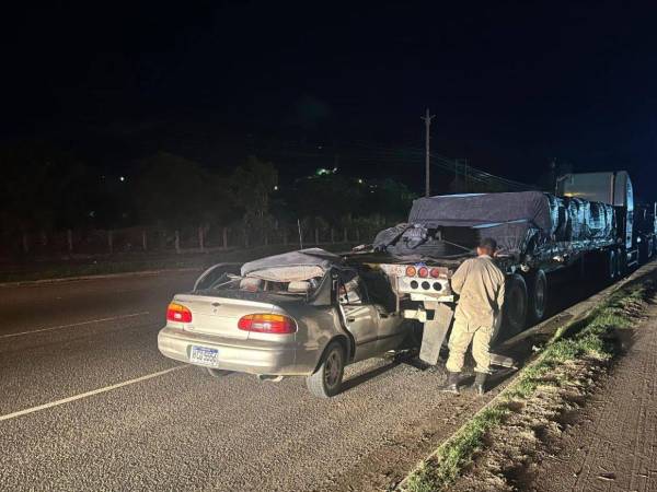 José Francisco Machado Cáceres es el nombre del conductor del vehículo turismo que murió en el accidente.
