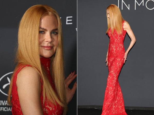 Nicole Kidman dejó ver su cabello natural después de un error con su peluca durante su aparición en la entrega del Kering Women in Motion Award, celebrada en el Festival de Cannes 2025.