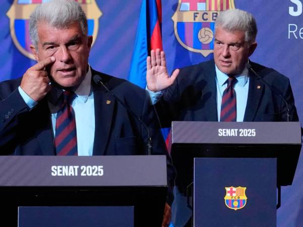 La verdad es que ambos coincidimos en que no tenía sentido mantener aquella situación, dijo Laporta luego de anunciar que quedó atrás el problema.