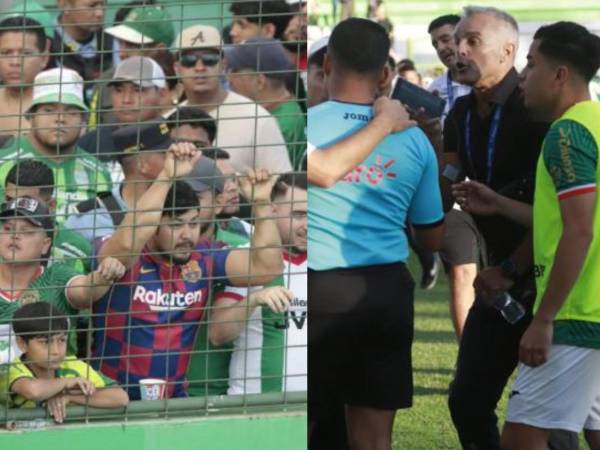 El Real España se llevó el clásico sampedrano al derrotar al Marathón en el la cancha del estadio Yankel Rosenthal en medio de jugadas polémicas