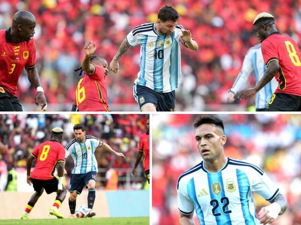 Messi fue la principal atracción en el encuentro, donde fue ovacionado y aplaudido varias veces.