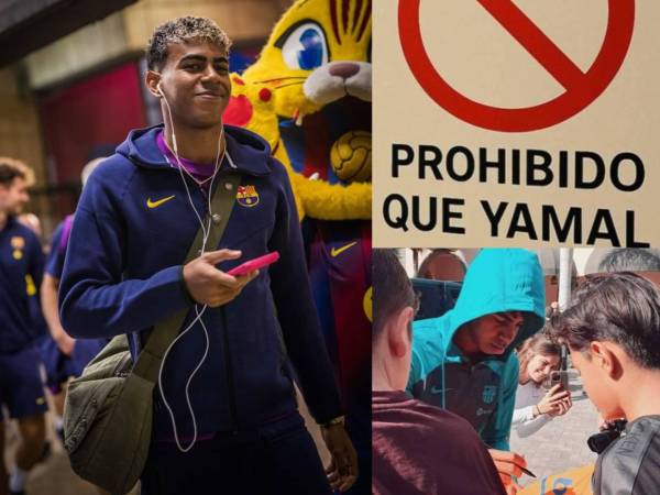 El futbolista del Barcelona y la selección de España, Lamine Yamal, envuelto en polémica por esta acción en contra de sus seguidores.
