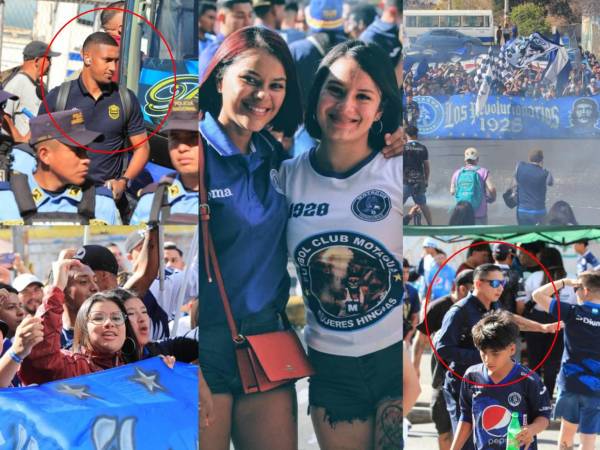Este es el ambientazo que se vive previo al Motagua vs Real España. Exmundialista fue solicitado, lindas chicas de Motagua enamoran y Real España llega en silencio.