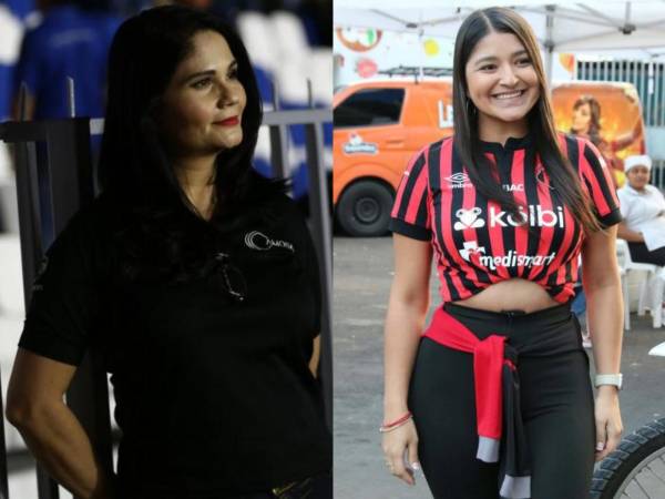 El estadio Nacional José de la Paz Herrera de Tegucigalpa se llenó de bellas chicas para el partido de Motagua ante Alajuelense por la semifinal de la Copa Centroamericana