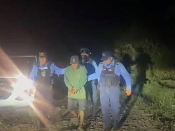 El responsable del crimen fue detenido por agentes de la Policía Nacional de Honduras.