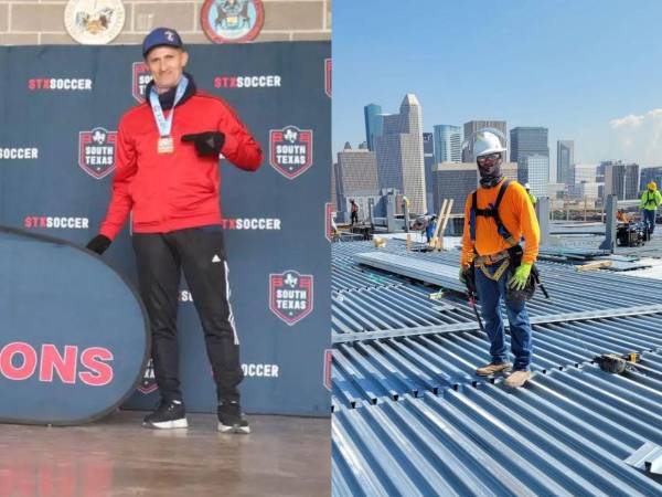 Muchos exjugadores de Honduras y de clubes de Liga Nacional decidieron irse a Estados Unidos en busca de mejores oportunidades. Esta es la historia de un exfutbolista de la Selección Nacional y de clubes como Marathón que sale adelante mediante la construcción y sigue ligado al fútbol.