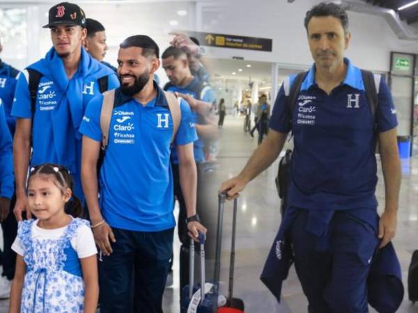 La Selección Nacional de Honduras viajó a territorio europeo. José Francisco Molina viajón con el grupo, al igual que Francis Hernández.