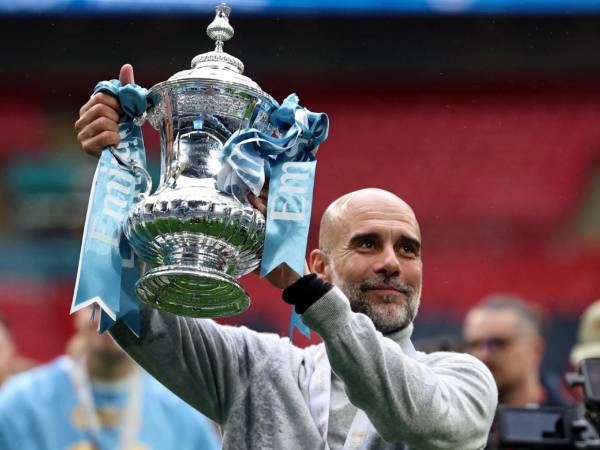 Diez años ha estado Pep Guardiola al frente del Manchester City.