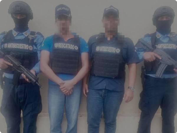 Las autoridades lograron rescatar a varias víctimas de secuestros.